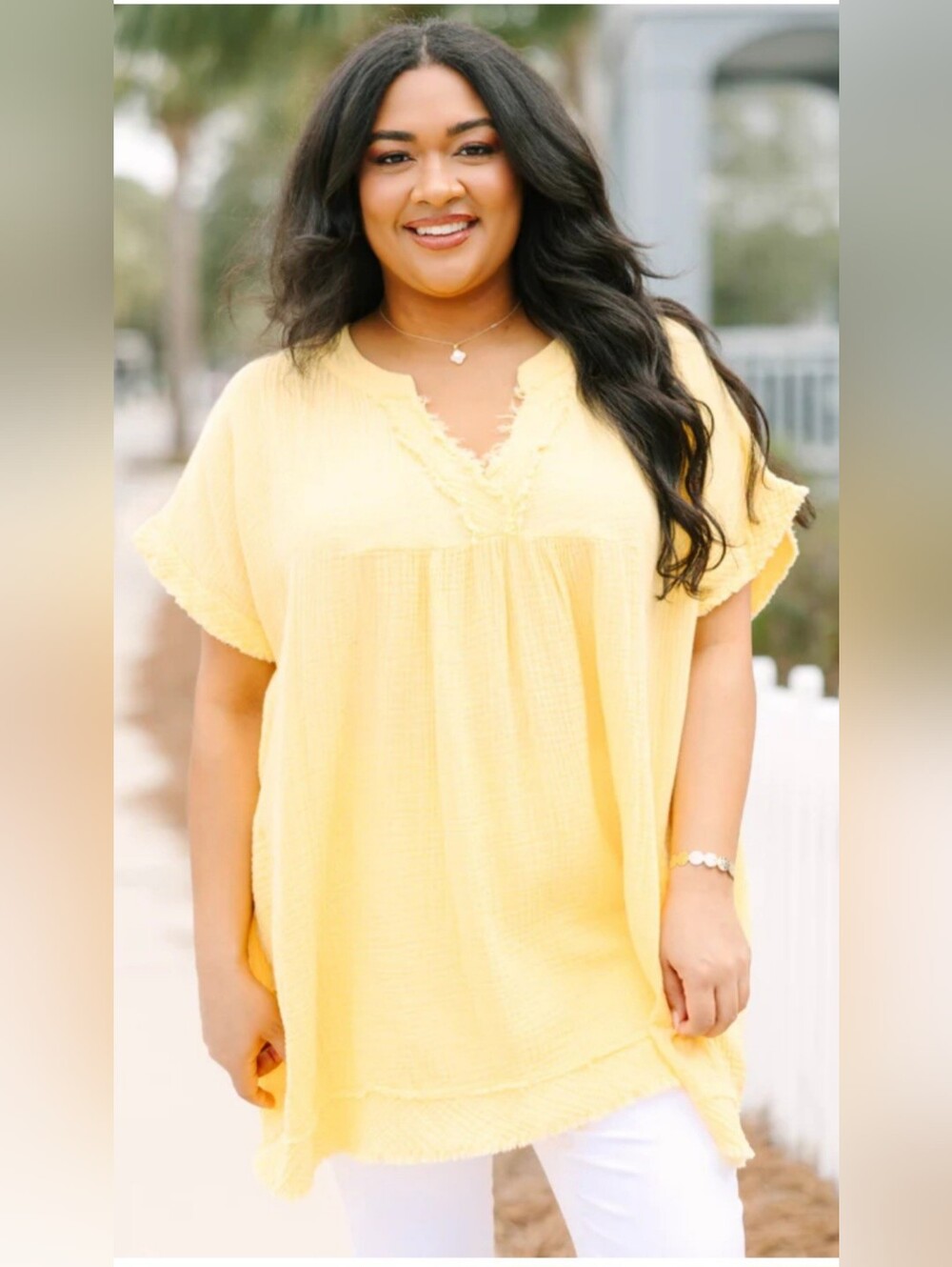 CHIC SOUL "Don't Keep Me Away" Top from the plus-size fashion boutique SIZE XL